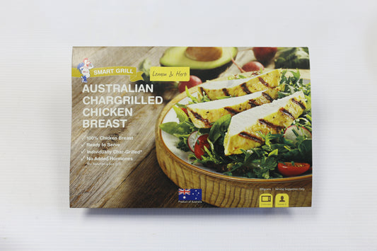 SMART GRILL-檸檬和香草炭烤雞胸肉
