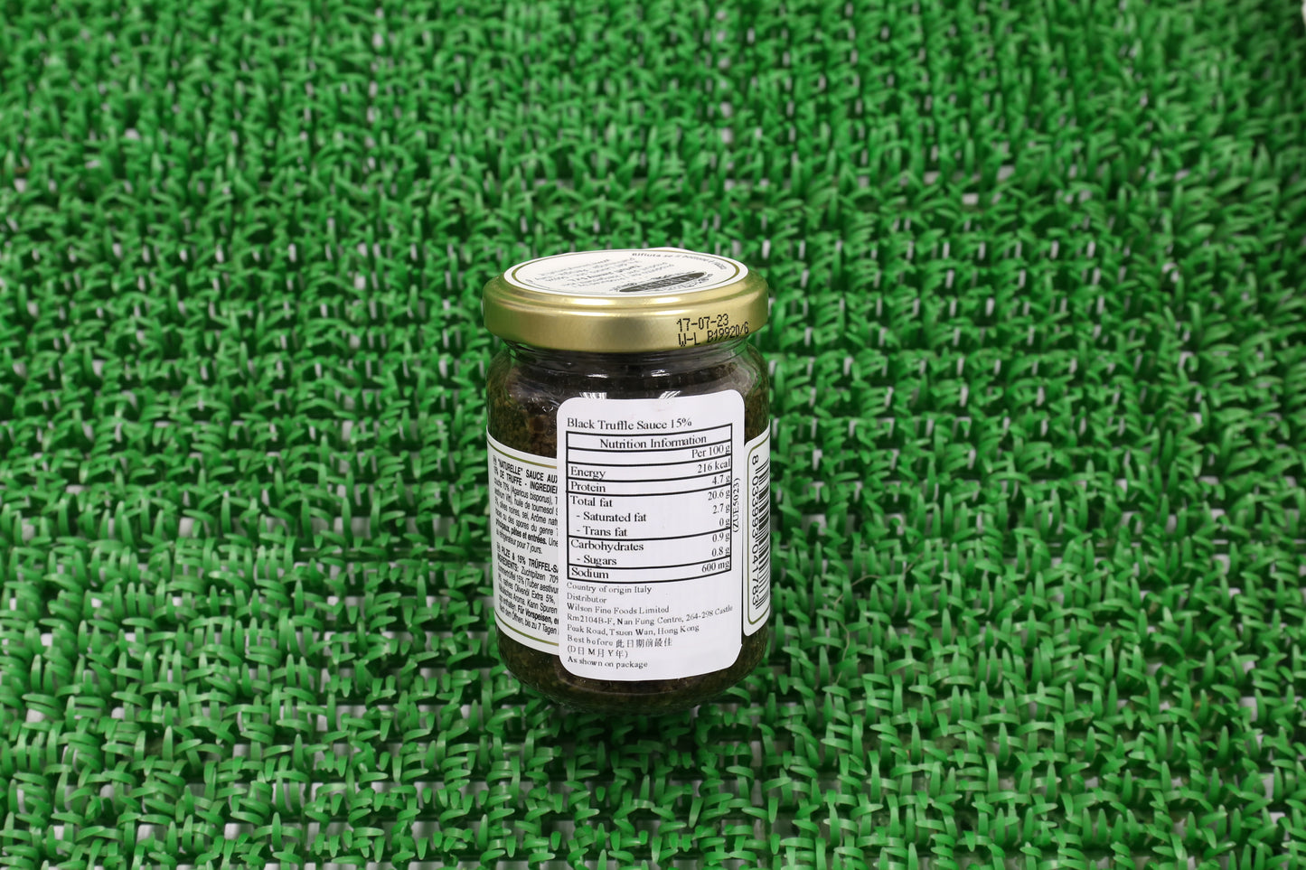 TARTUFI JIMMY - Natural Sauce Mushroom& Truffle 15%, 130gm