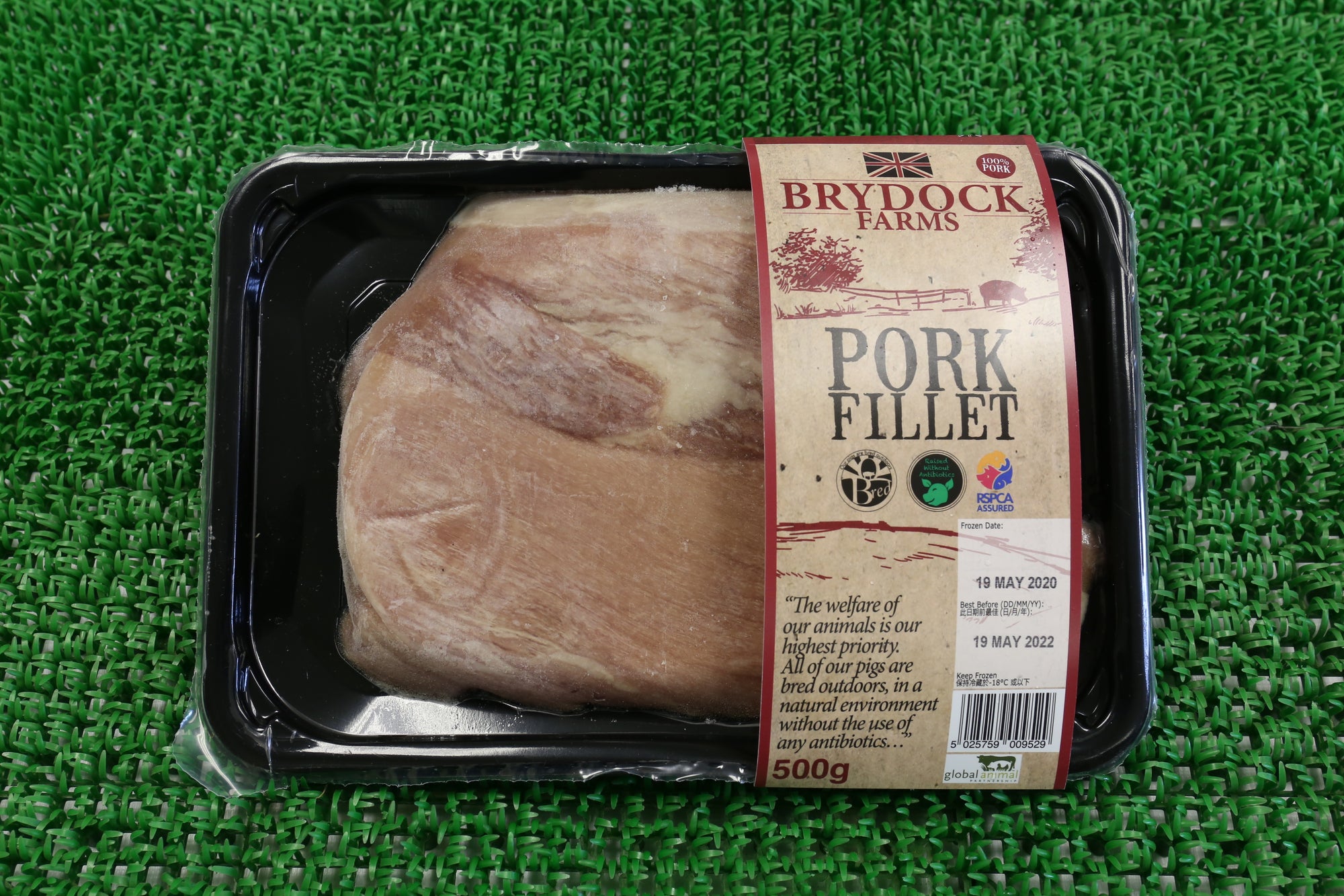 Pork BRYDOCK FARMS - Pork Fillet, 500gm