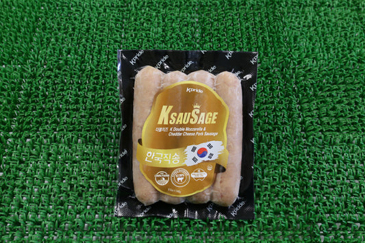 Korean Sausage KPRIDE - Double Mozzarella and Cheddar Cheese Pork Sausage, 240gm