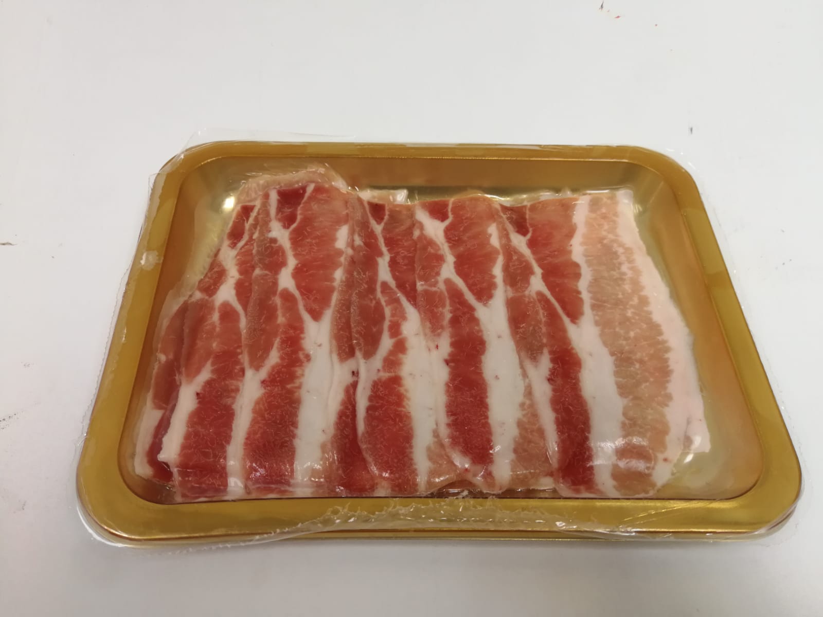 Pork 230 g KOREAN PORK -  Belly Sliced 2mm, 230gm